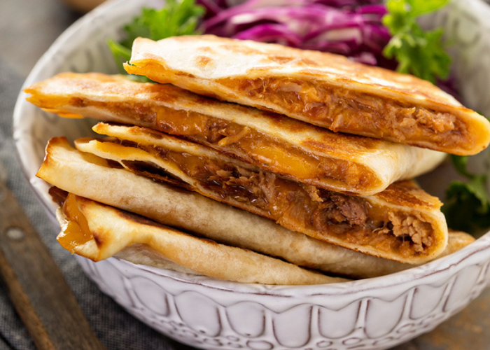 Quesadilla de Cerdo BBQ