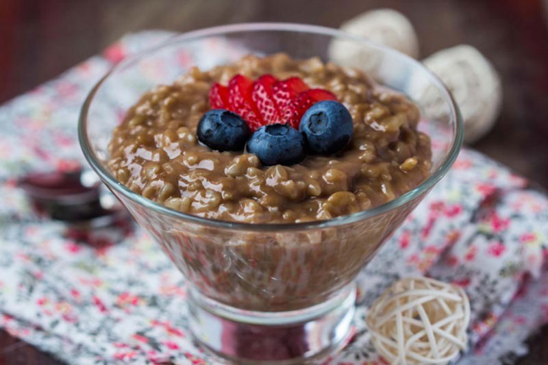 Arroz con Leche de Chocolate