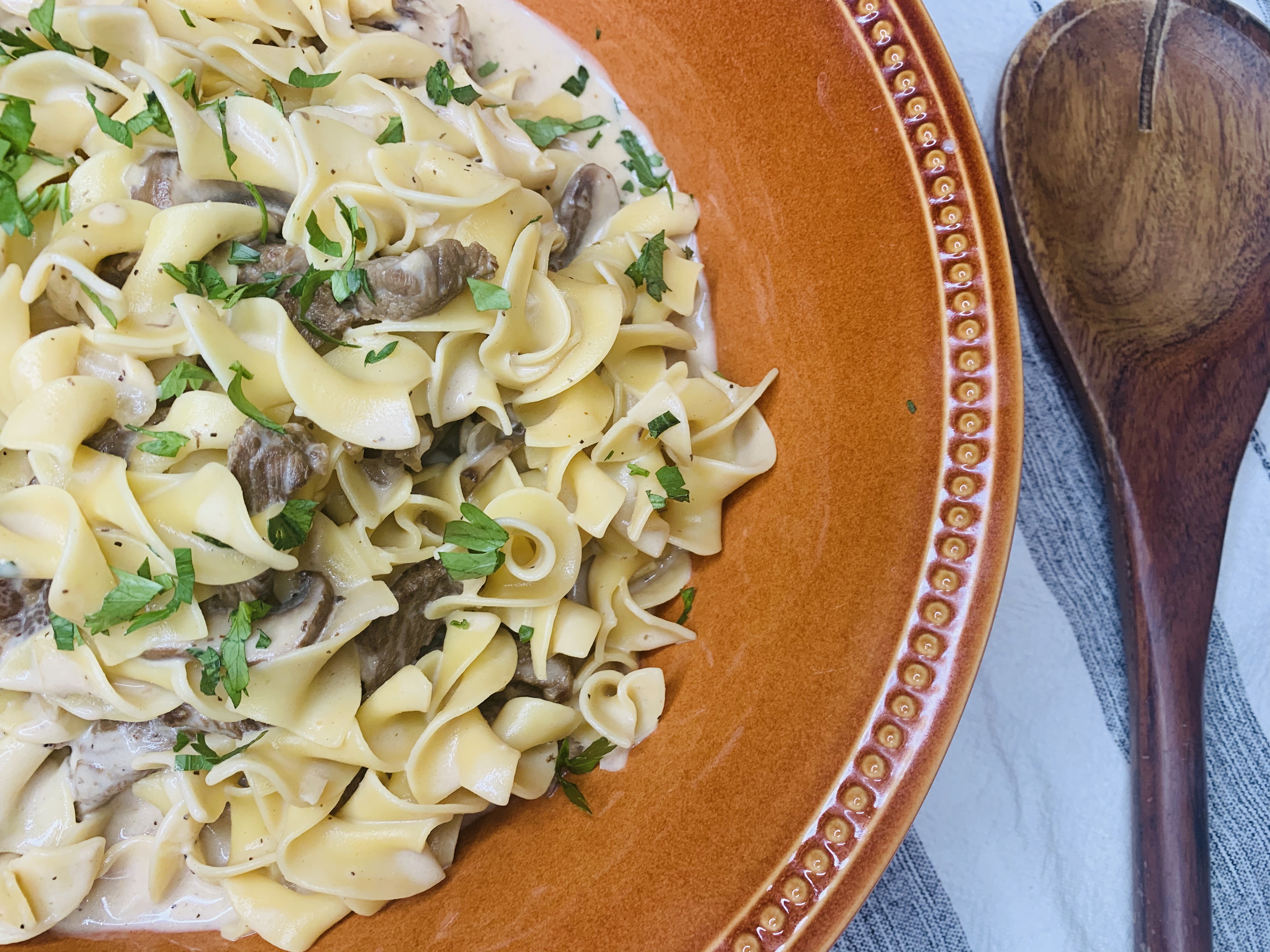 Stroganoff de carne