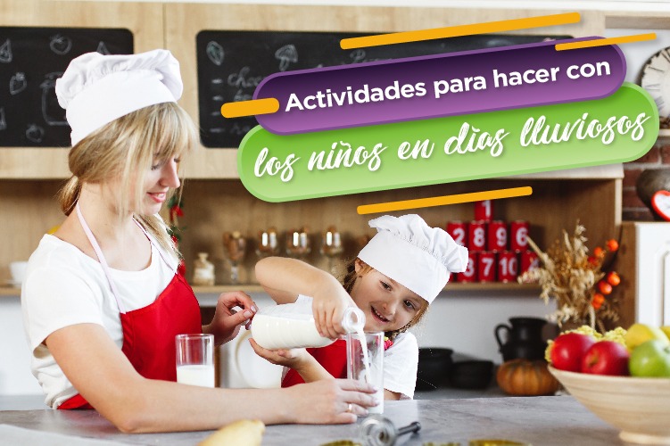 actividades para niños en dias lluviosos leche de Florida Image